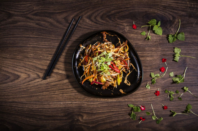 Käsintehdyt nuudelit ovat Biangin erikoisuus.