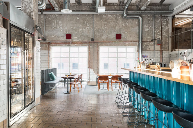 Tislaamon ravintola on yksi erinomainen syy lähteä Teurastamolle.