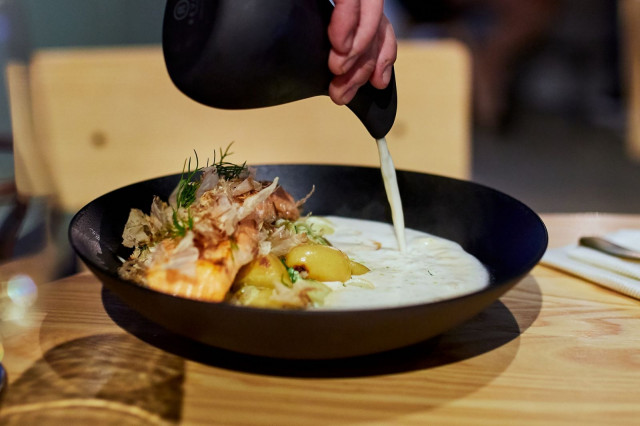 FIsken på Diskenin The Kalakeitto on yksi kaupungin kehutuimmista.