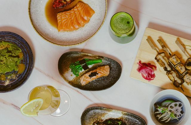 Nekossa keskitytään pieniin jaettaviin annoksiin.