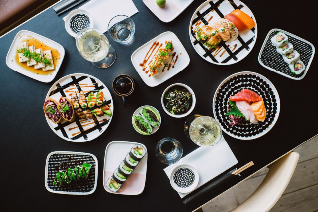 Sushibar+Wine löytyy nyt myös Iso Omenan kivijalasta.