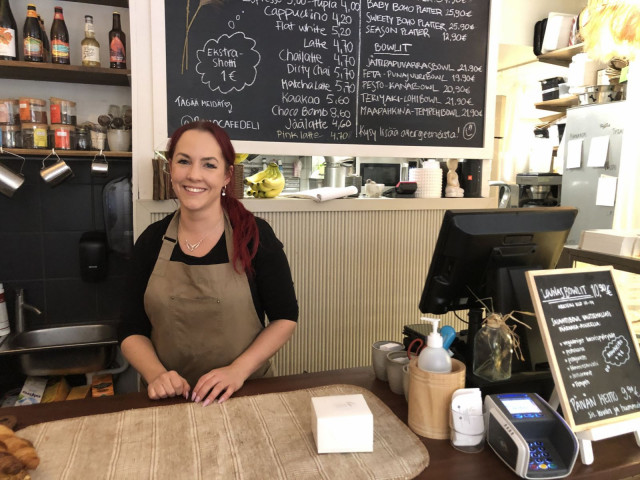 Taru Haverinen on BOHO Cafe & Delin kahvilayrittäjä.