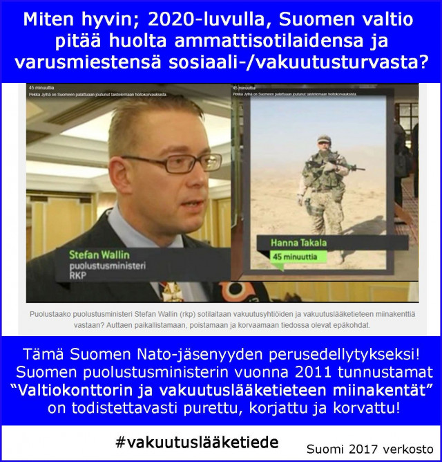 Vakuutuslääketieteen miinakentät suomalaisille tutuiksi.