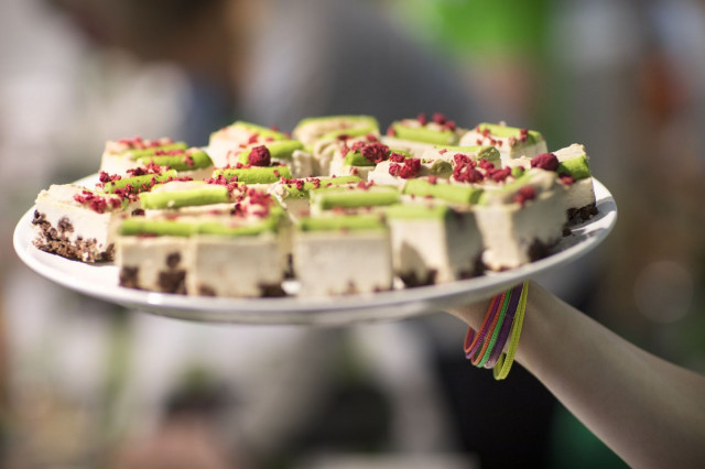 Kevätmessut on myös täynnä herkkuja jokaiseen ruokavalioon.