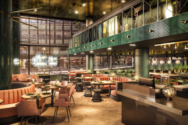 Marskissa voit nauttia lounasta maanantaista perjantaihin klo 11-15.