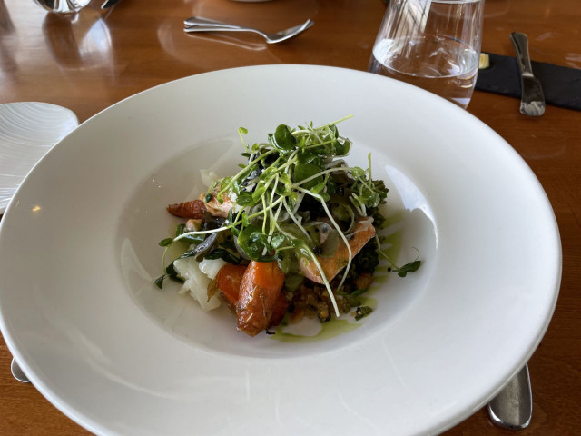 Myös Meritorpan ihana lounasmenu on ehdottomasti maistamisen arvoinen.