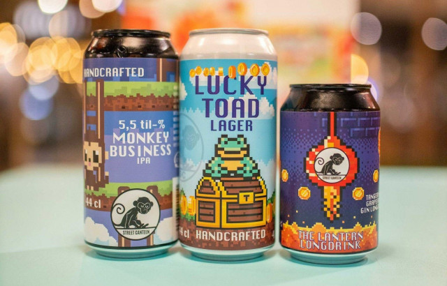 Ravintolan omat juomat toimivat erinomaisesti malesialaisten herkkujen kanssa.