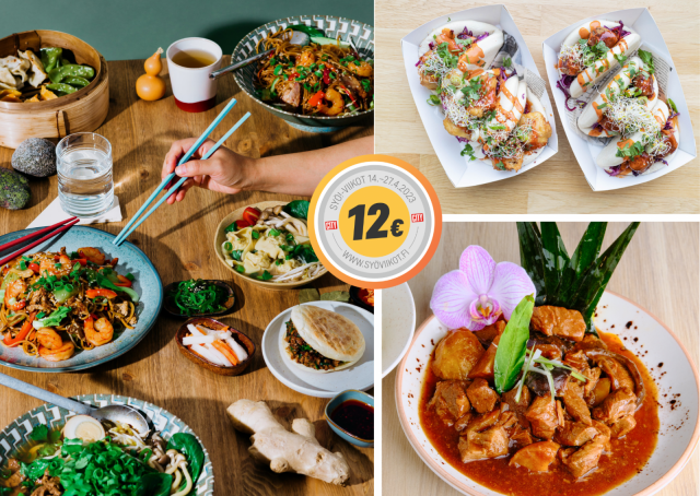 Muun muassa Noodle Story, My Kamping ja Bunit ovat mukana pian starttaavilla SYÖ!-viikoilla.