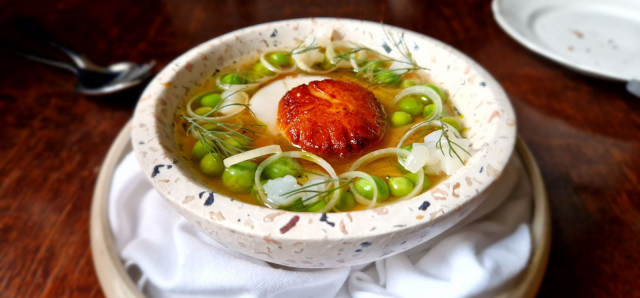 Väliannoksena kampasimpukkaa