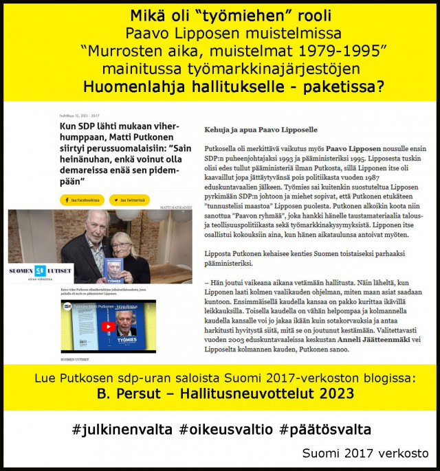 Vakuutusmafian rakentajana demareissa?