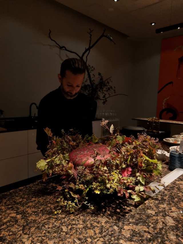 King Potato - Potato, mango sauce & roe