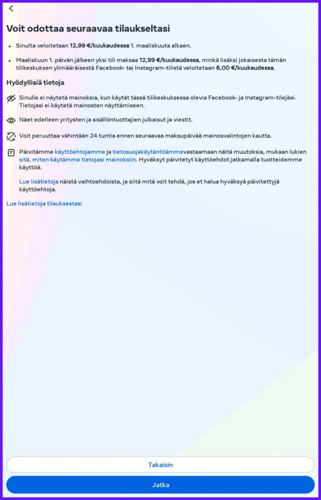 Metalle suomenkielinen asiakaspalvelu?