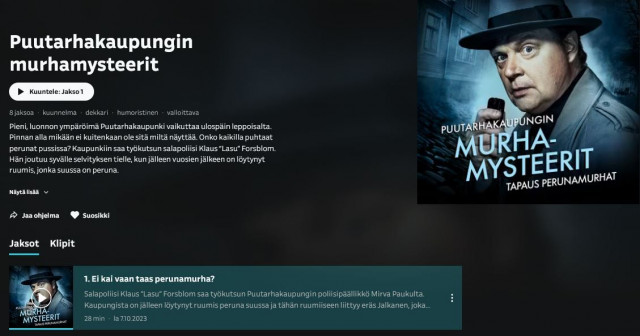 Klaus "Lasu" Forsblom viihdyttää ja kiihdyttää ajatuksillaan.