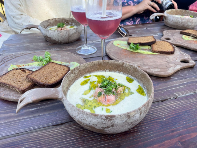 Saariston paras lohikeitto löytyy Vallisaaresta.