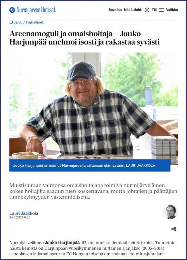 Opettavainen, mutta surullinen kertomus tosielämästä.