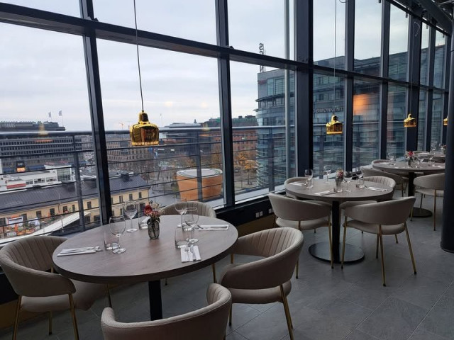 Villa Severino Kamppi tarjoilee myös upeita näköaloja.