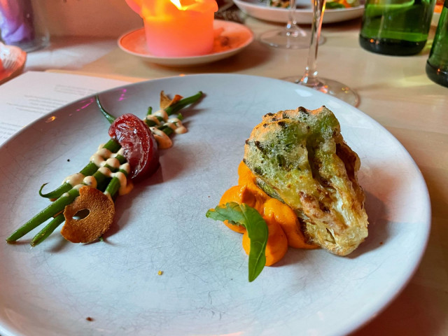 Romanesco & romesco -annos kerää kehuja kaikkien ruokailijoiden keskuudessa.