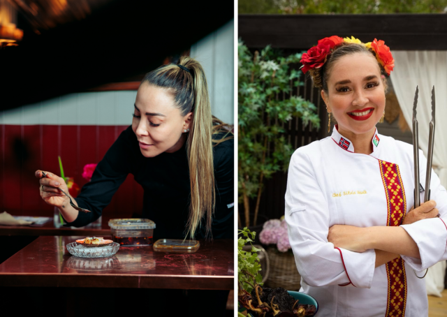 Keittiömestarit Colibrí Jiménez Meksikosta ja Sylvia Vavik-Flåten Norjasta saapuvat Kakolanruusuun jo lauantaina 12.4.20205.