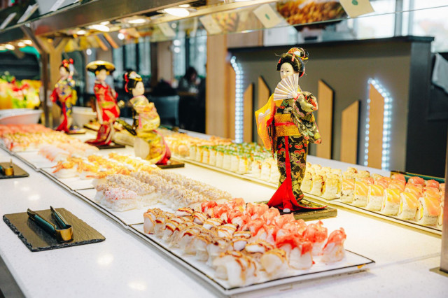 Sushitarjonnassa mennään laatu ja tuoreus edellä.