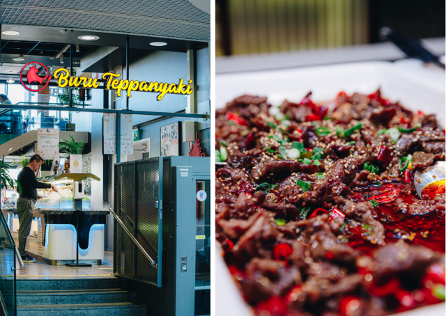 Buru Teppanyaki sijaitsee paraatipaikalla Turun ytimessä.