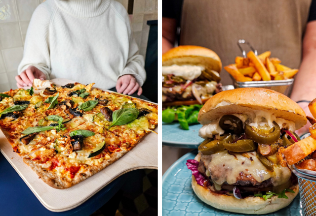 Gotassa pääsee herkuttelemaan muun muassa flammkucheneilla ja burgereilla.