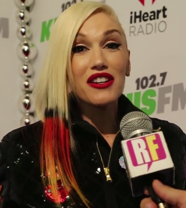 Gwen Stefani joulukuussa 2014.