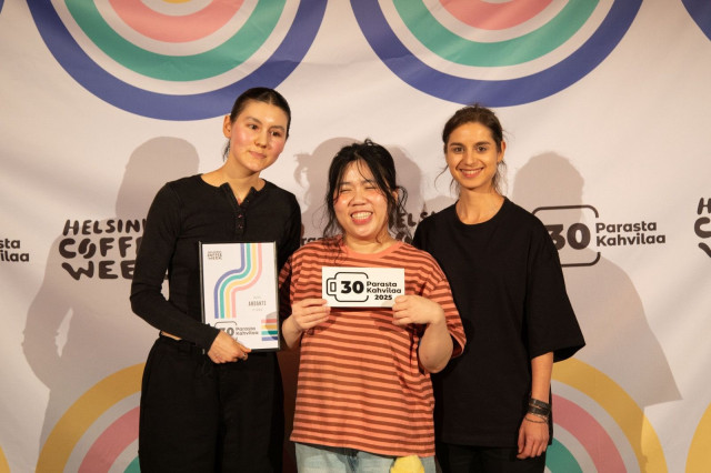 Helsinkiläinen Andante sijoittui toiseksi ensiluokkaisella kahvin laadulla ja leipomuksilla.