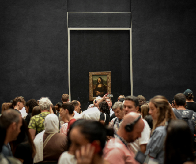 Leonardo DaVincin teos Mona Lisa.