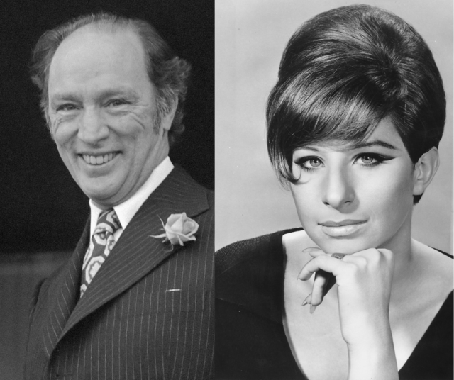 Pierre Trudeau ja Barbra Streisand