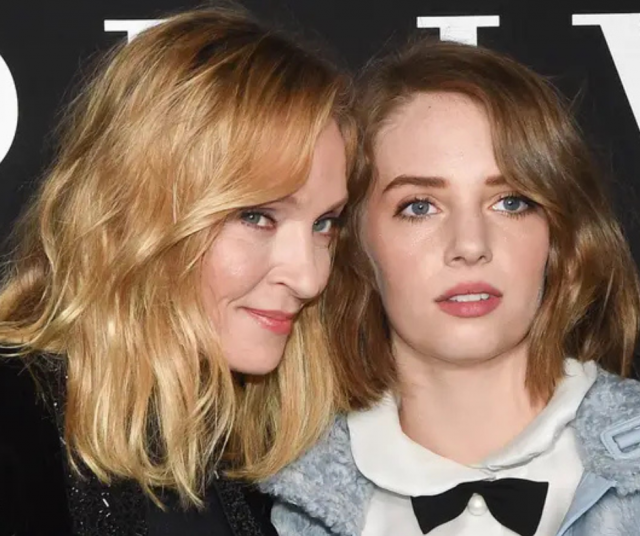 Uma Thurman ja Maya Hawk