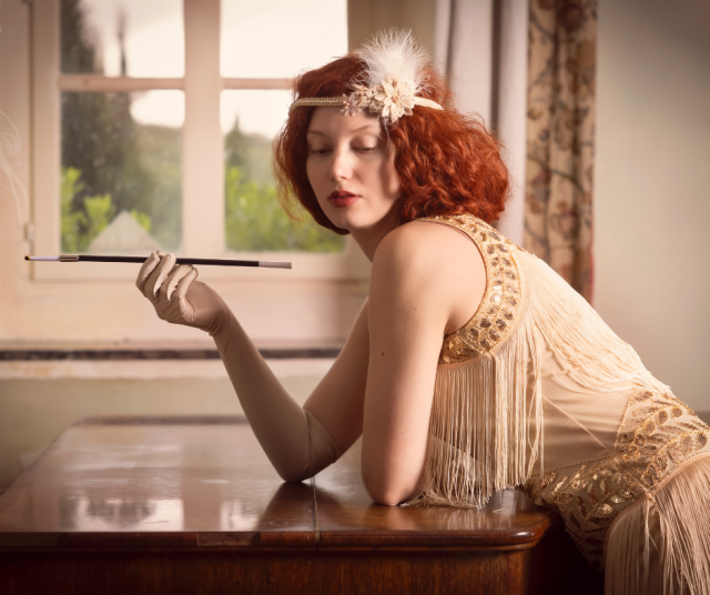 Flappermekot eivät näyttäneet ihan tältä.