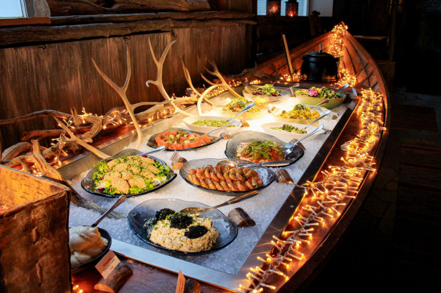 Saagan pikkujoulumenu on tarjolla 20.12. saakka.