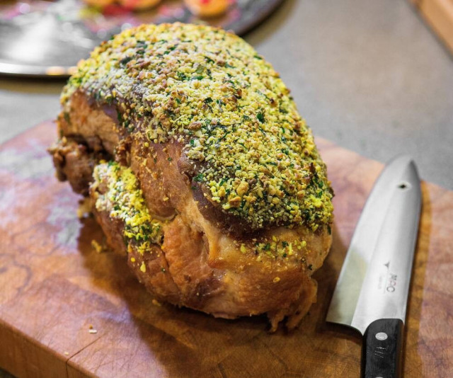 Pistaasi on löytänyt tiensä myäs joulupöytään.