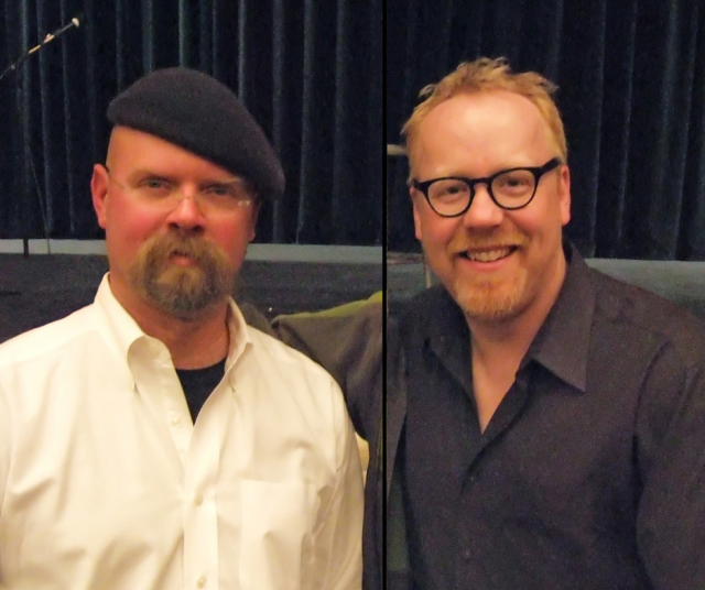 Myytinmurtajat Jamie Hyneman ja Adam Savage.
