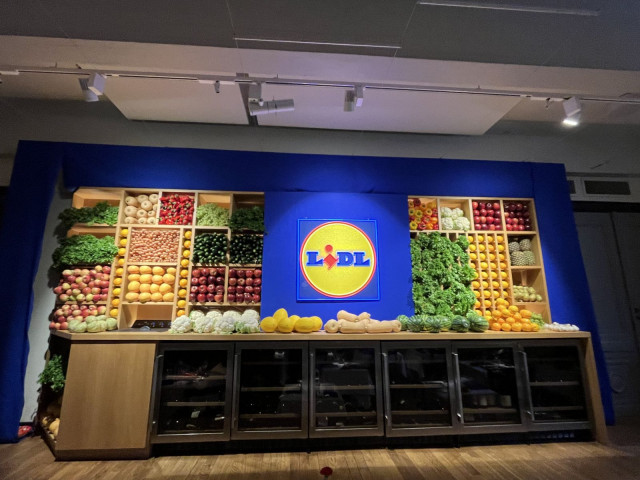 Lidlerien näkemyksellinen sisustus herätti asiakkaissa paljon ihastusta.