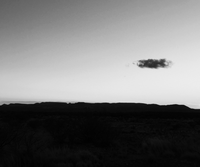 Pilvimuodostelma New Mexicossa, Roswellissa.